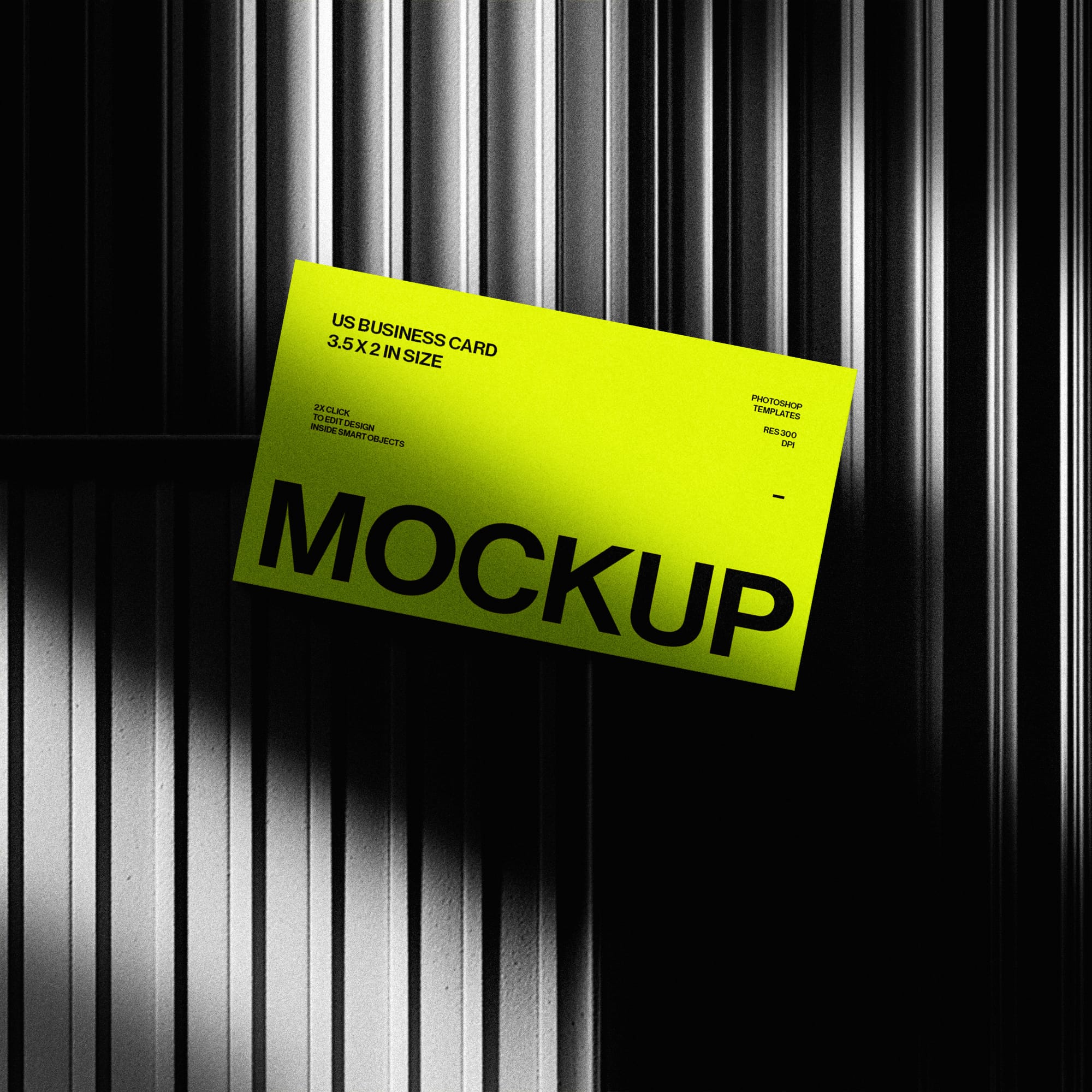 Photoshop Branding Business Card Mockup