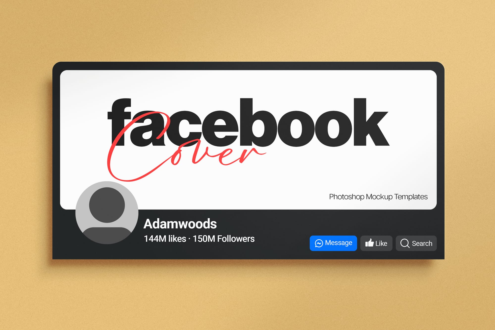 Facebook Cover Mockup