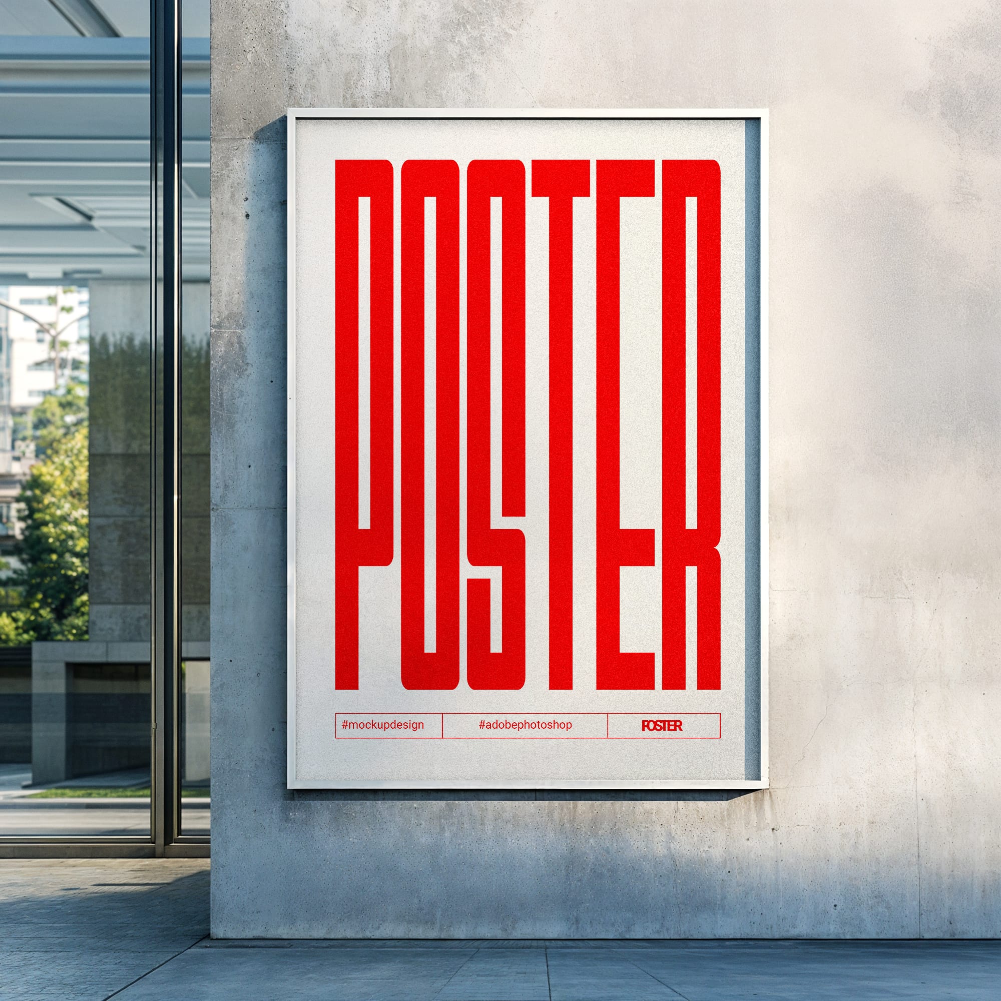 Large Poster Mockup