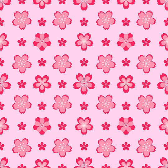 Sakura Serenity Seamless Pattern