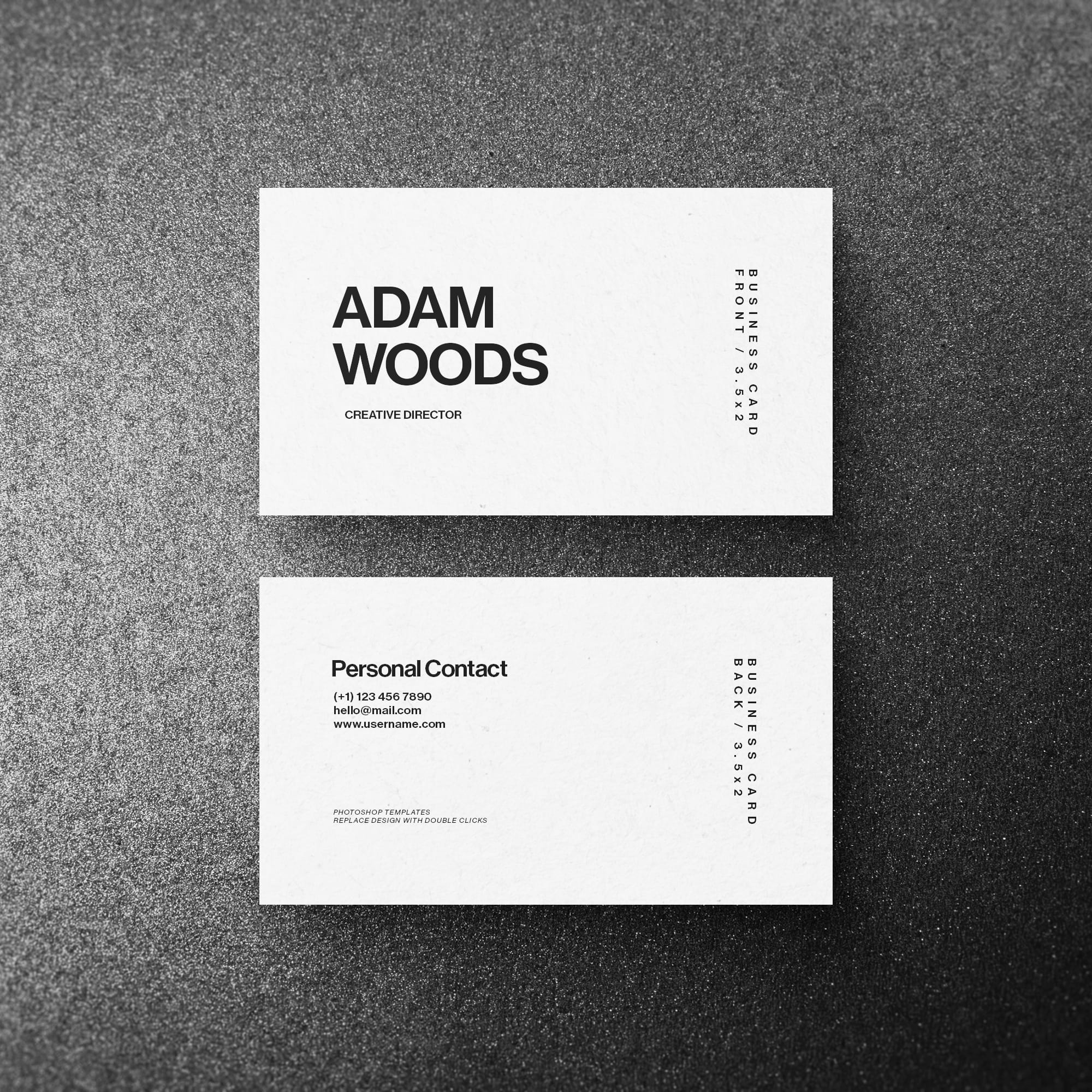 Photoshop Business Card Mockup