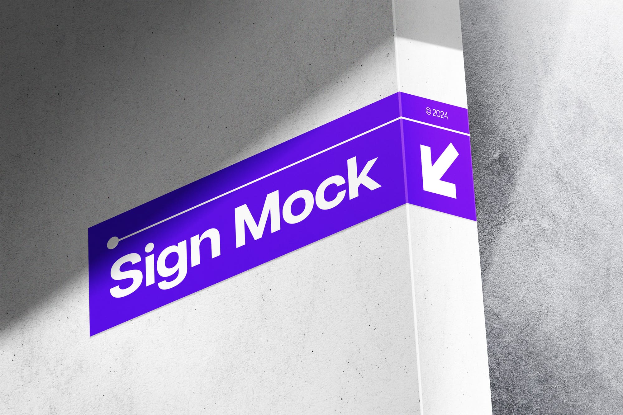 Realistic Sign Mockup