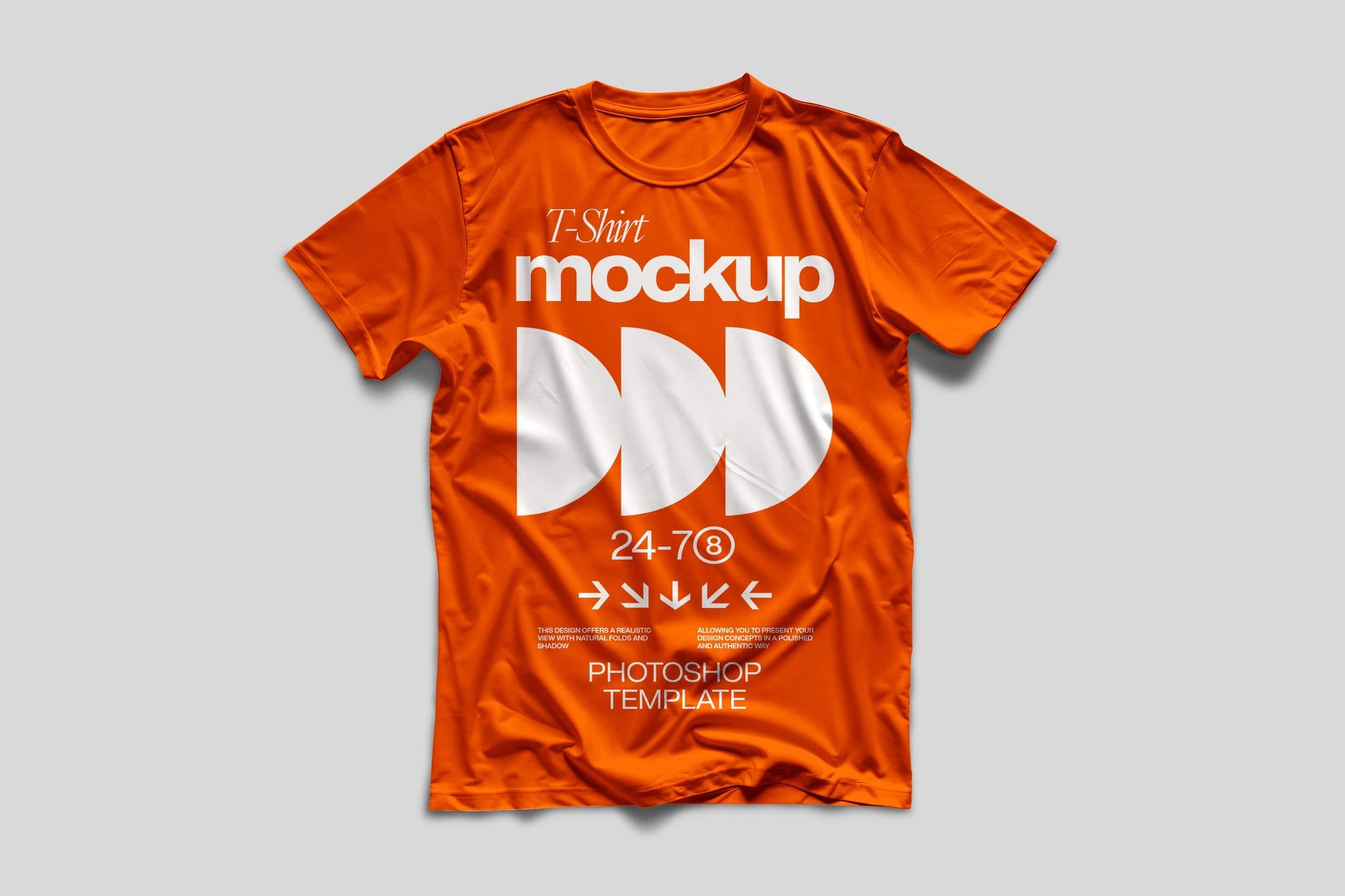 T-shirt Mockup For Branding