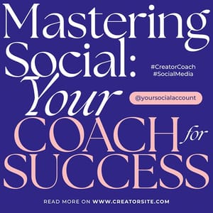 Photoshop Mastering Social Your Coach Success Instagram Post