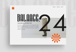 Photoshop Balance Branding Template