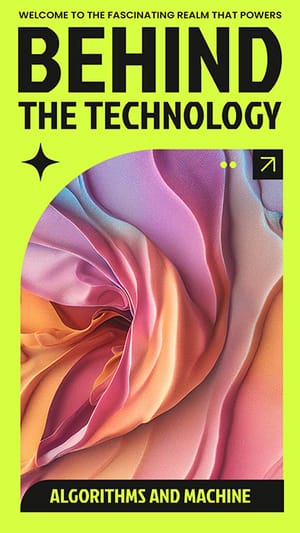 Photoshop Behind The Technology Techno Instagram Story