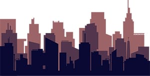 City Skyline Silhouette 1