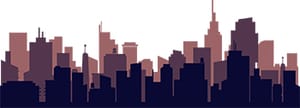 City Skyline Silhouette 5