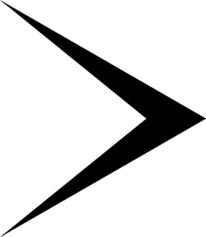 Flat Directional Arrow Sign 10