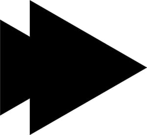 Flat Directional Arrow Sign 11