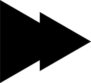 Flat Directional Arrow Sign 12