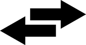 Flat Directional Arrow Sign 31