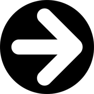 Flat Directional Arrow Sign 51