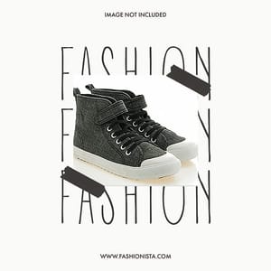 Photoshop Fashion Shoes With White Background Instagram Post