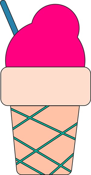 Pink Delight Cone