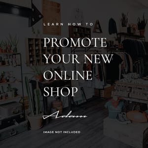 Photoshop Promote Online Shop Instagram Post