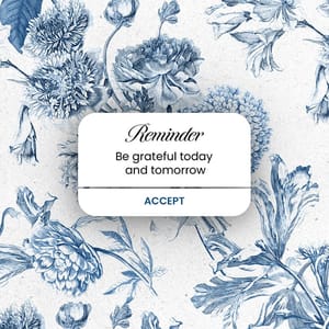 Photoshop Reminder On Flower Background Instagram Post