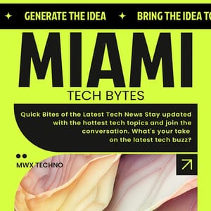 Miami Bytes Techno Instagram Post