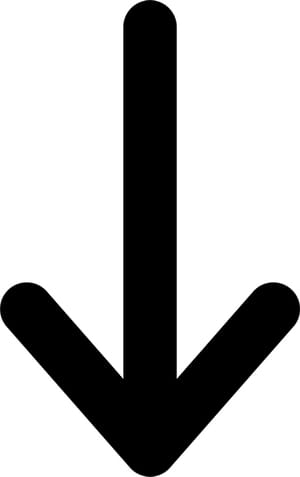 Flat Directional Arrow Sign 54