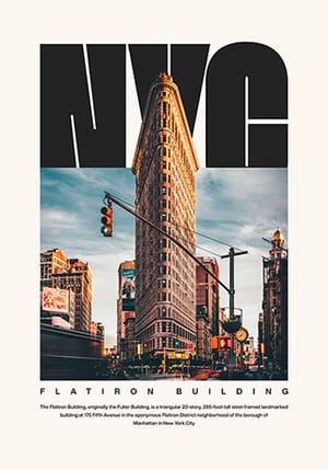 Image Flatiron Building Poster