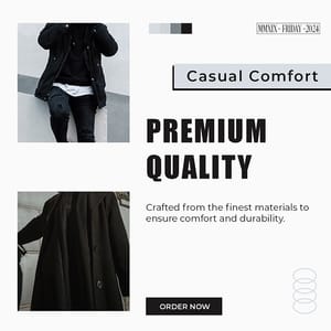 Photoshop Premium Quality Fashion Instagram Post