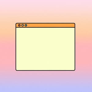 Image Rainbow Gradient Retro Reminder Text Box