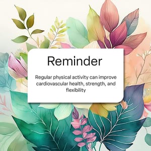 Photoshop Reminder On Botanical Background