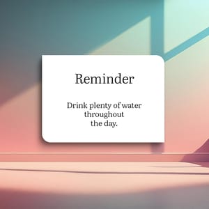 Photoshop Reminder On Gradient With Window Shadow Background