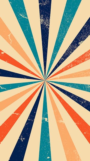 Image Retro Sunburst Background Story 6