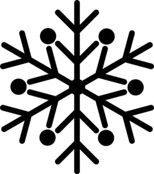 Sticker Snowflake 5