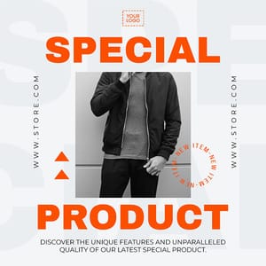 Photoshop Special Product Fashion Instagram Post