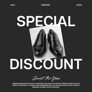 Photoshop Special Weekend Special Discount Kauki Instagram Post