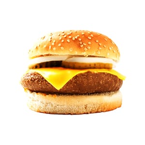 Sticker Cheese Burger Medium