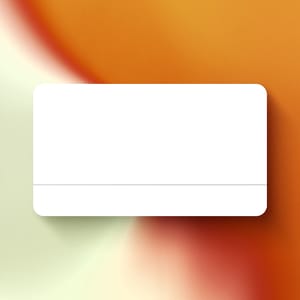 Image White Orange Reminder Text Box