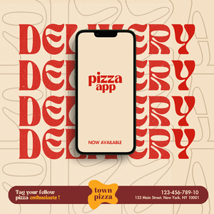 Canva Delivery Elaraeats Instagram Post