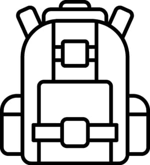 Sticker Backpack