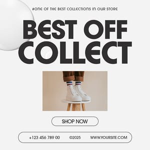 Photoshop Best Off Collection Fashion Instagram Post