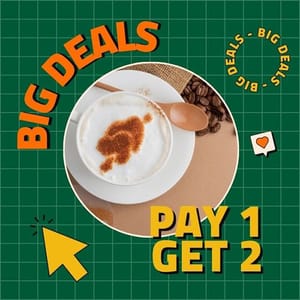 Canva Big Deals Pay 1 Get 2 Verdegreen Instagram Post