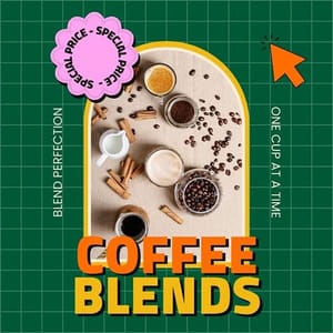 Canva Coffee Blends Verdegreen Instagram Post