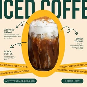 Canva Iced Coffee Etigma Instagram Post