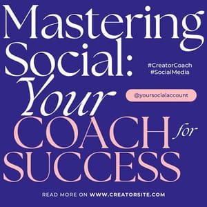 Canva Mastering Social Your Coach Success Instagram Post