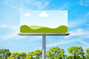 Canva Realistic Billboard Mockup