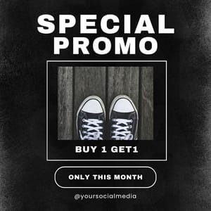 Canva Special Promo Fashion Meetnight Instagram Post