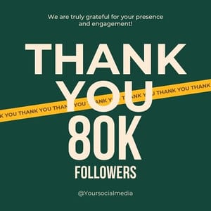 Canva Thank You 80K Etigma Instagram Post