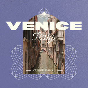 Canva Venice Italy My City Instagram Post