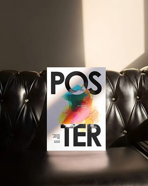 Photoshop Creative Poster Mockup On Sofa