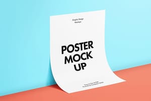 Photoshop Fun Bold Poster Mock Up