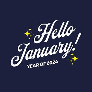 Image Hello January