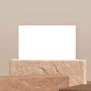 Image Business Card Stone Surface Mockup