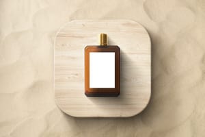 Image Perfume Bottle Mockup